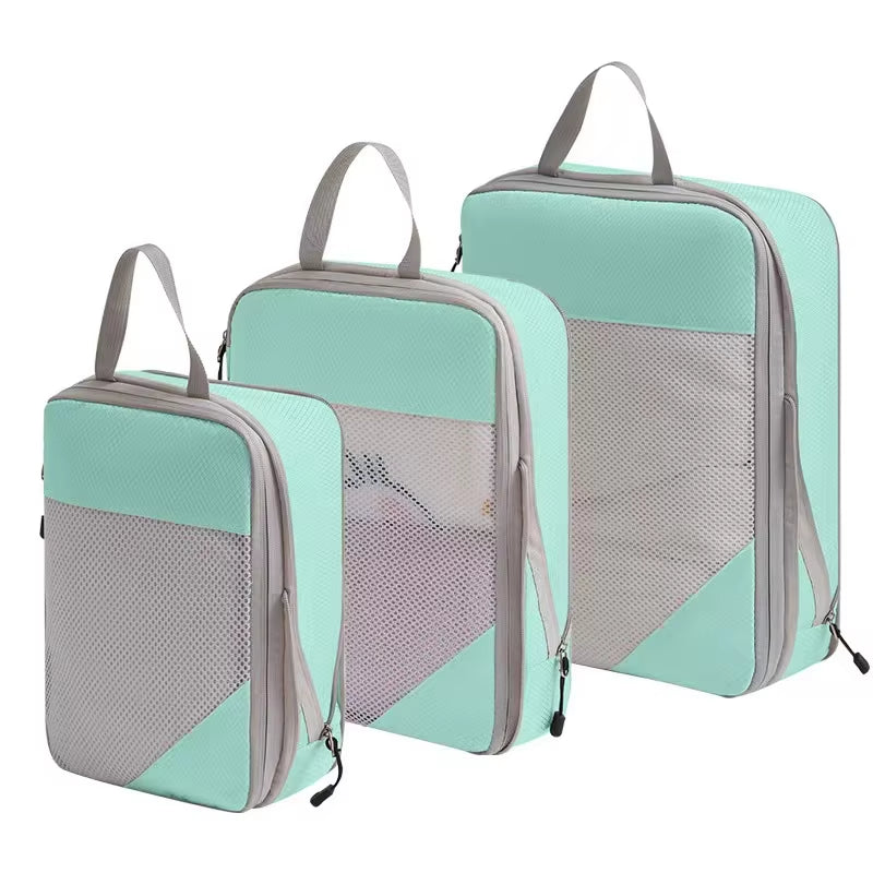 Compression Packing Cubes for Suitcases