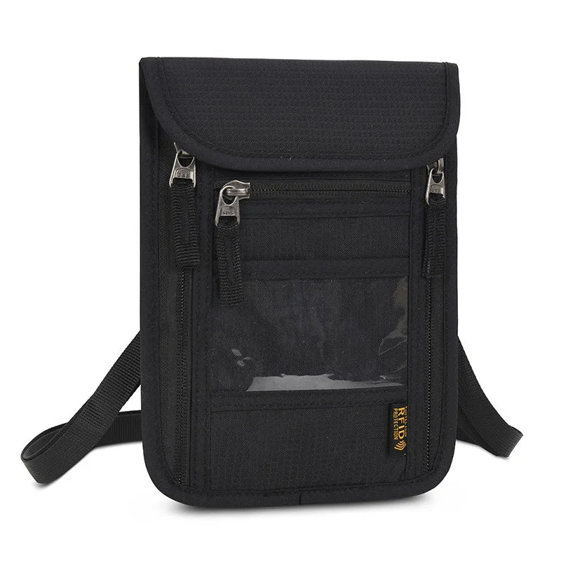 RFID Anti-Theft Travel Neck Pouch