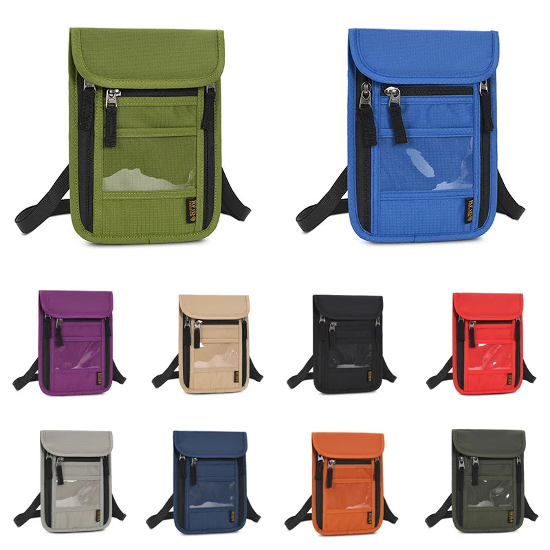 RFID Anti-Theft Travel Neck Pouch