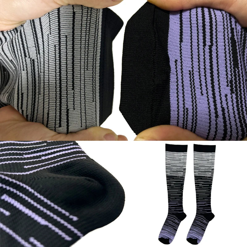 Unisex Compression Socks Travel Flight