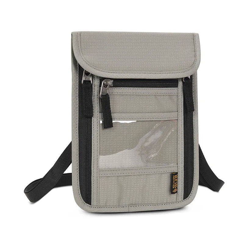 RFID Anti-Theft Travel Neck Pouch