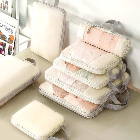 Compression Packing Cubes for Suitcases