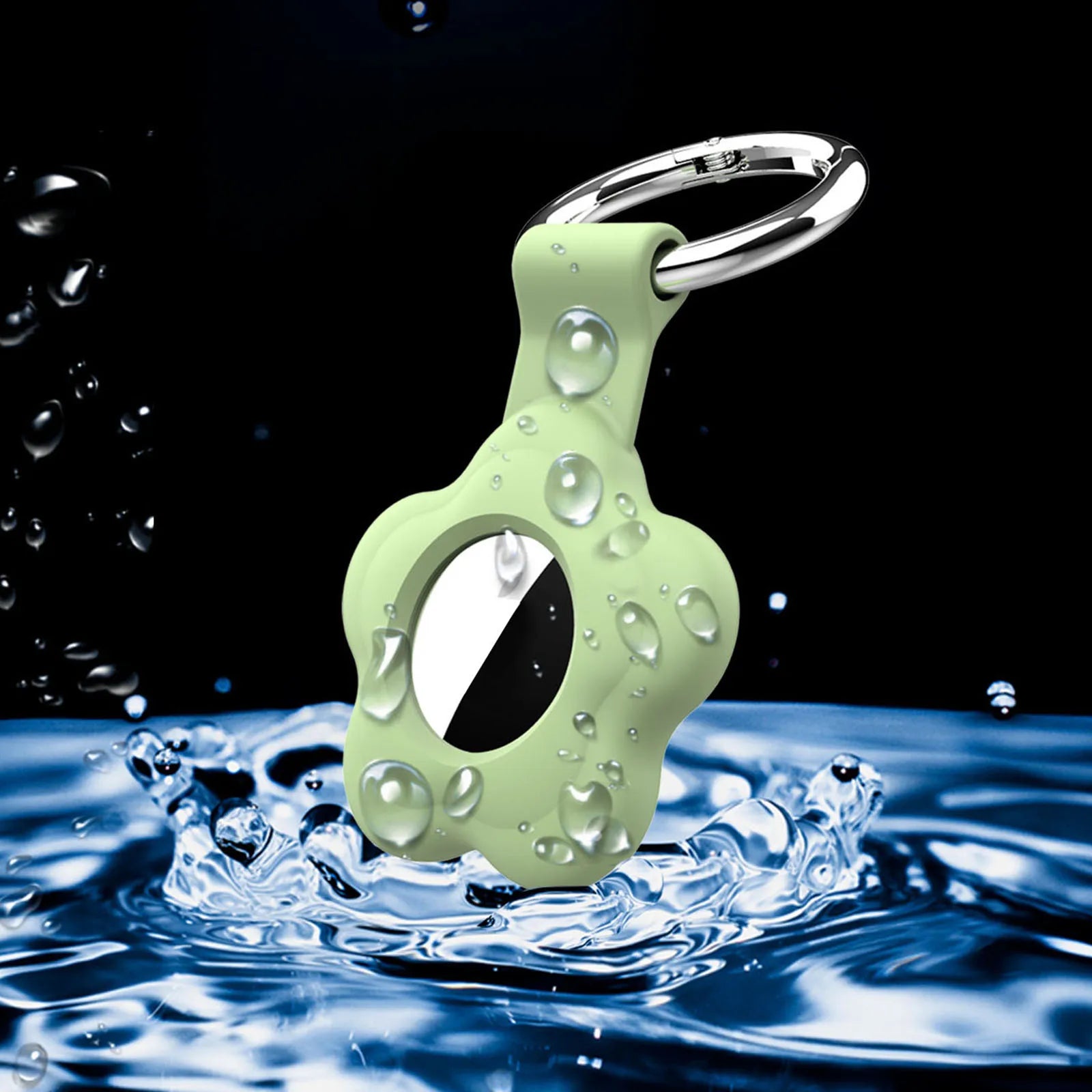 Airtag Silicone Case with Keychain