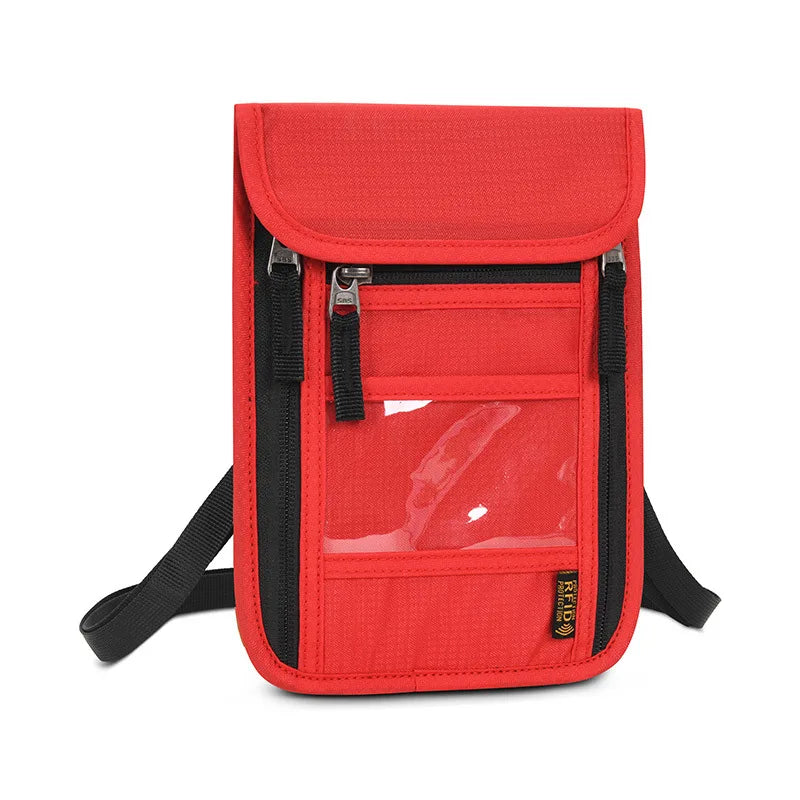 RFID Anti-Theft Travel Neck Pouch