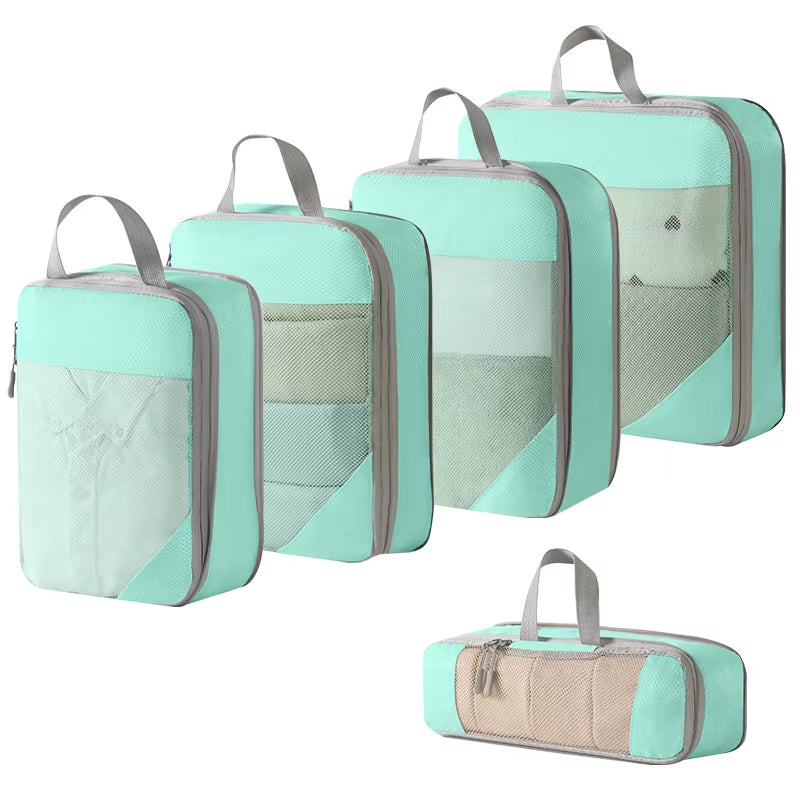 Compression Packing Cubes for Suitcases