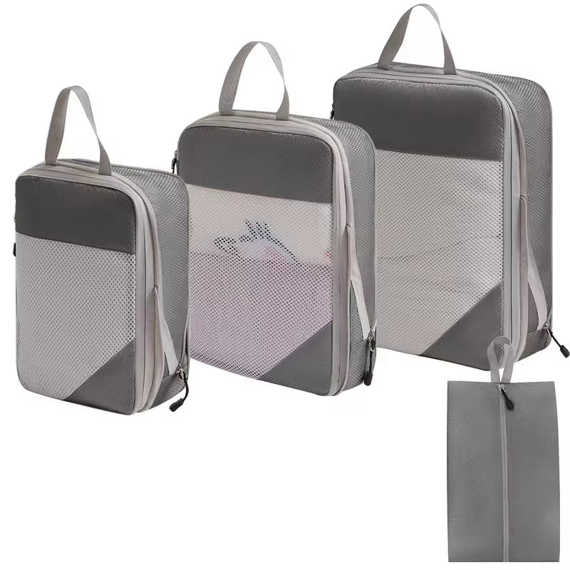Compression Packing Cubes for Suitcases