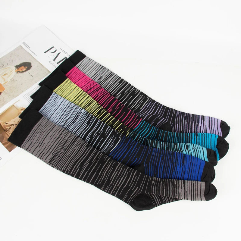 Unisex Compression Socks Travel Flight