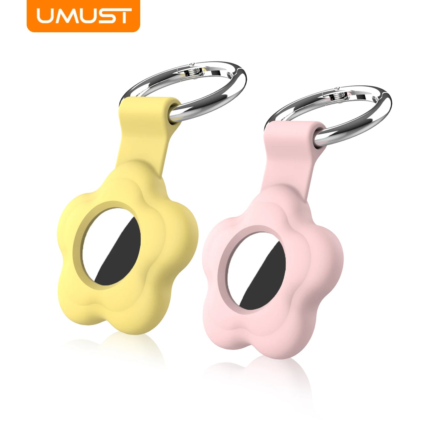 Airtag Silicone Case with Keychain