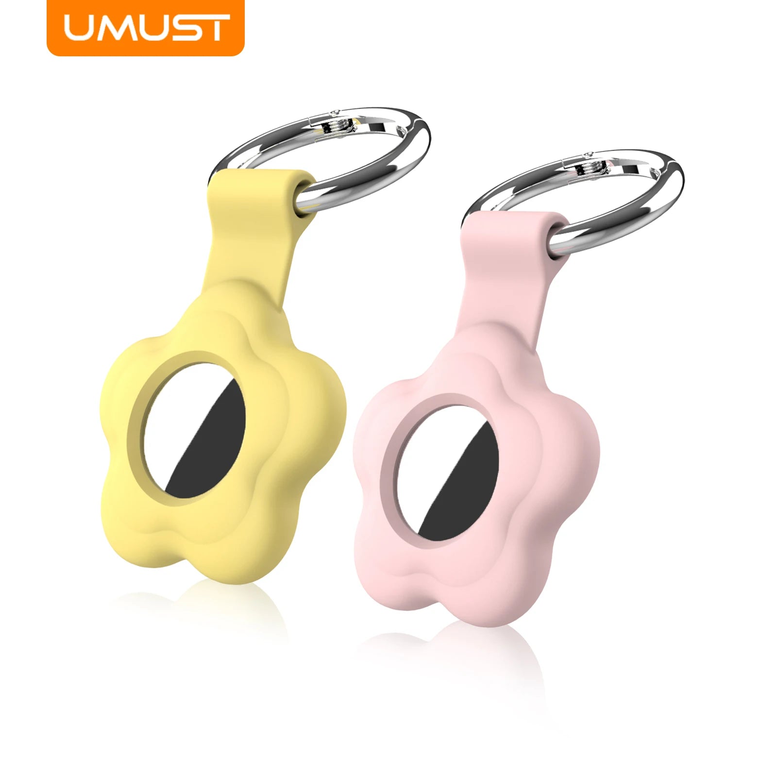 Airtag Silicone Case with Keychain