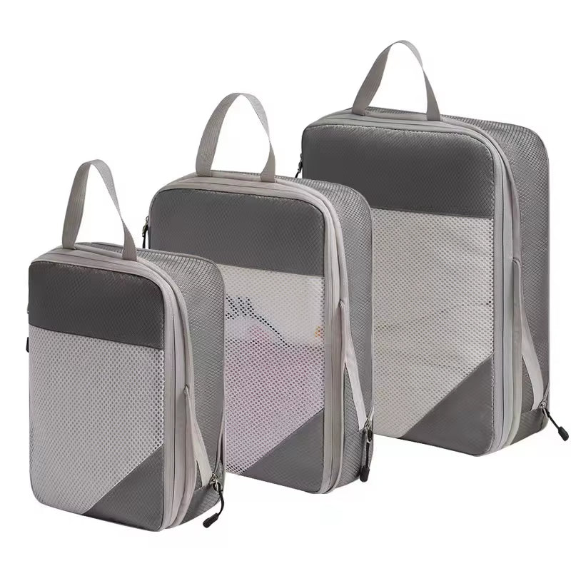 Compression Packing Cubes for Suitcases